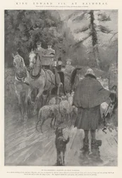 King Edward VII at Balmoral